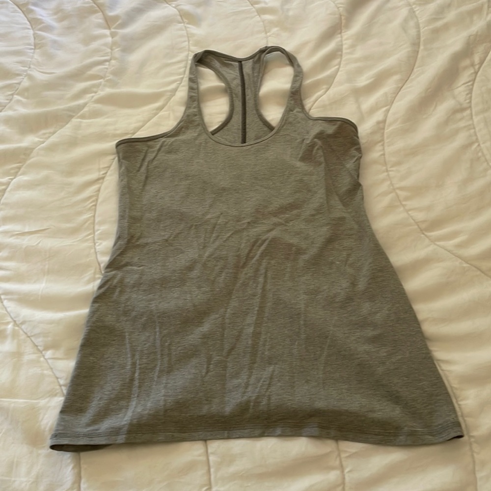 Grey Athletic Tank